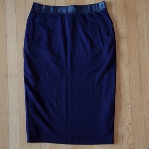 Missoni (Orange Label) Skirt with Multi-colour Trim -- Made in Italy